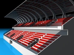 stadium seating areas collecti 3Dモデル