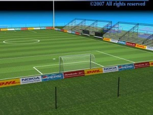 soccer field 3D Model