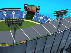 baseball stadium 3D Model
