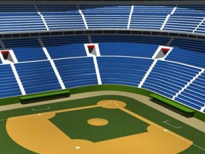 baseball stadium 3D Model