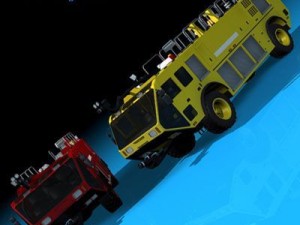 airport firetruck 3D मॉडल