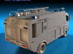 firetruck 3D मॉडल