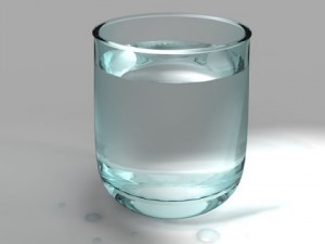 glass with water 3D Model