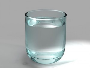 glass with water 3D Model
