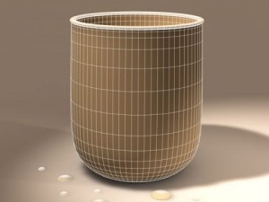 glass with water 3D Model