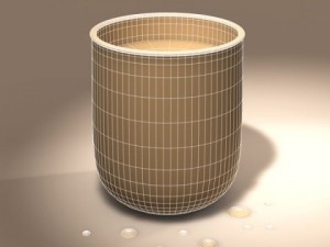 glass with water 3D Model
