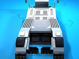 airport tow tractor2 3D Model