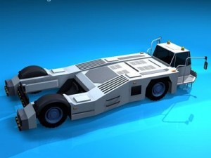 airport tow tractor2 Modello 3D