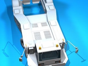 airport tow tractor2 Modello 3D