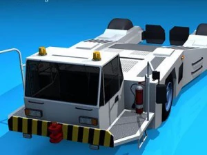 airport tow tractor2 3D Model