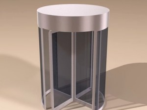 revolving door Model 3D