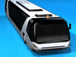 airport bus 3Dモデル