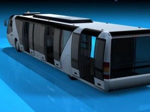 airport bus 3D Model
