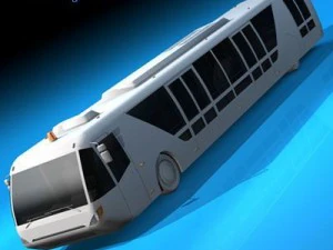 airport bus 3D Model