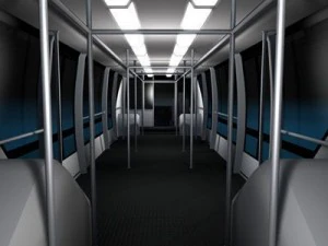 airport bus 3D Model