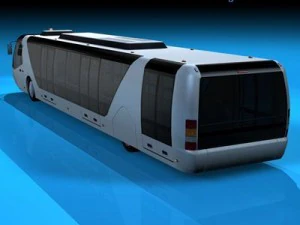 airport bus 3D Model