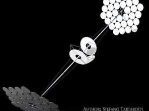 space solar power station 3D 모델