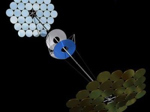 space solar power station 3D 모델