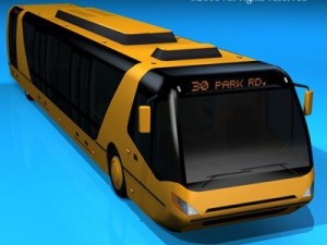 city bus 3D Модель