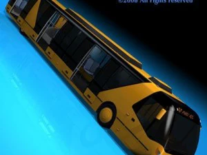 city bus 3D Model