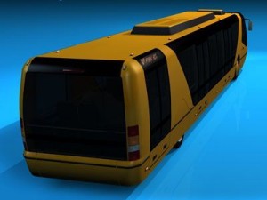 city bus 3D 模型