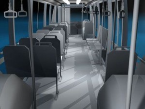 city bus 3D 模型
