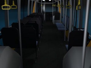 city bus 3D 模型