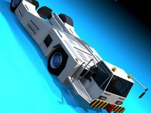 airport tow tractor collection Model 3D