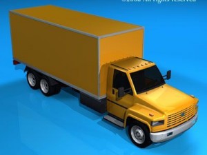 ln medium truck1 Modelo 3D