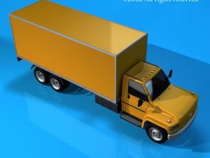 ln medium truck1 Modelo 3D