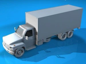 ln medium truck1 3D Model