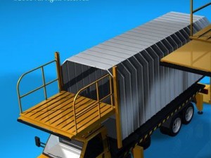 airport loading vehicle 3D 模型