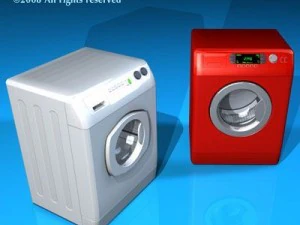 washing machines 3D Model