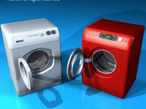 washing machines 3D Model