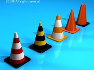 road cones collection Modelo 3D