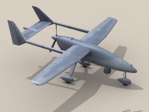 falco uav Model 3D