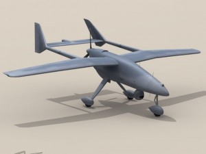 falco uav Model 3D