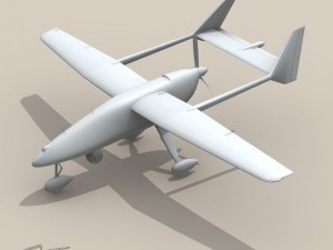 falco uav Model 3D