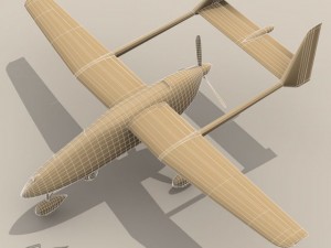 falco uav Model 3D