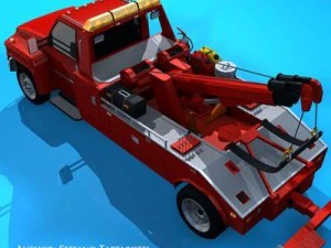 レッカー車 3Dモデル