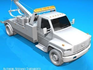 レッカー車 3Dモデル