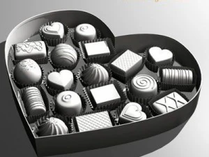 chocolates collection 3D Model