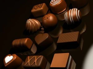 czekoladki 2 Model 3D