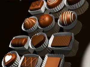 chocolates 2 Modelo 3D