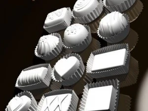 chocolates 2 Modelo 3D