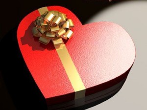 chocolate valentine box Modèle 3D
