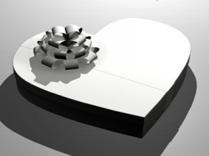 chocolate valentine box Modèle 3D