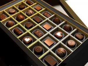 chocolate box 3D Model