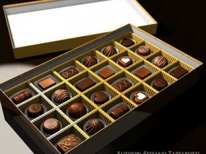 chocolate box 3D Model
