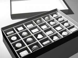 chocolate box 3D Model